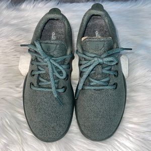 Allbirds Merino Wool Runners Size 7 Tuke Matcha